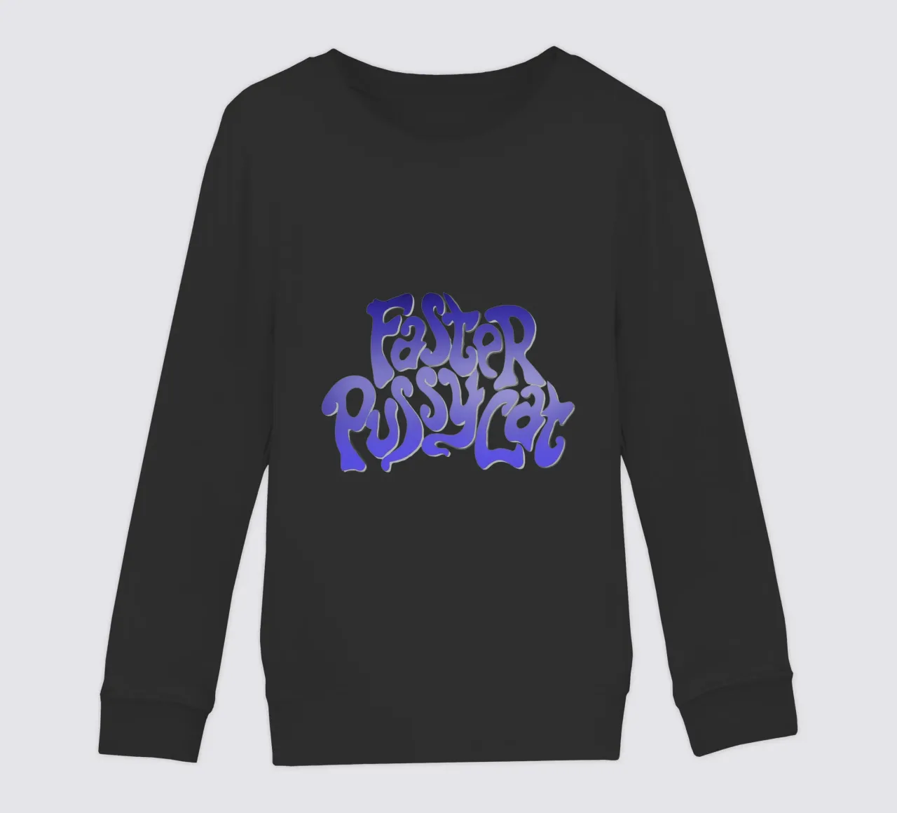 Groovy Gradient Faster Pussycat felpa bambino da MR.A