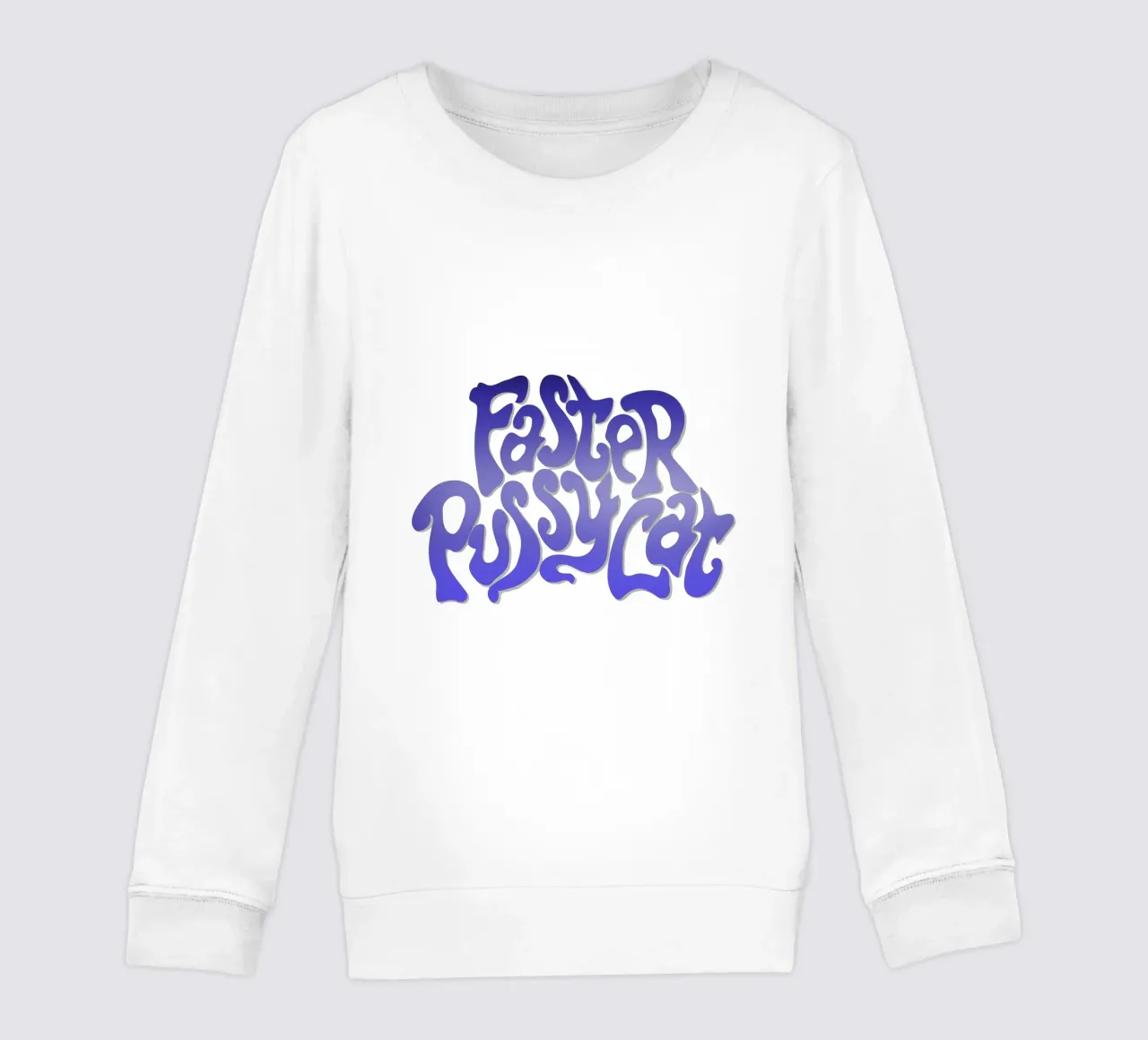 Groovy Gradient Faster Pussycat felpa bambino da MR.A