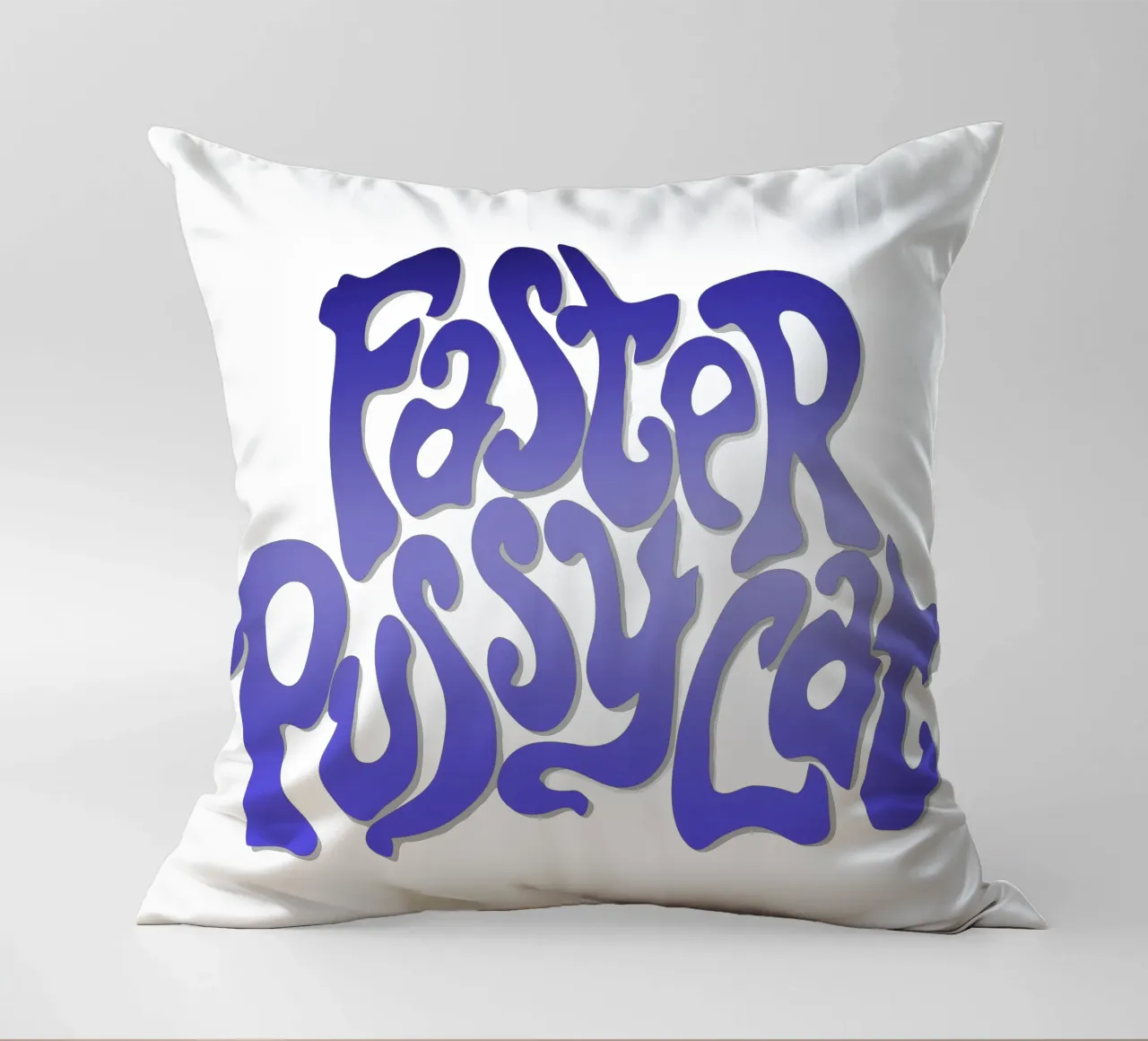 Groovy Gradient Faster Pussycat cuscino da MR.A