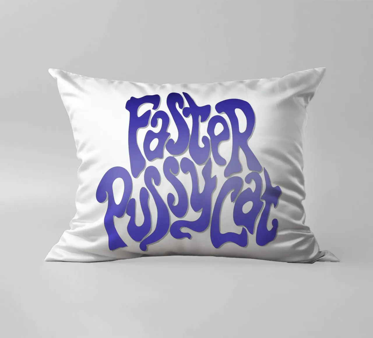 Groovy Gradient Faster Pussycat cuscino da MR.A