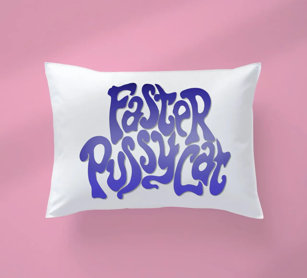 Groovy Gradient Faster Pussycat cuscino da MR.A