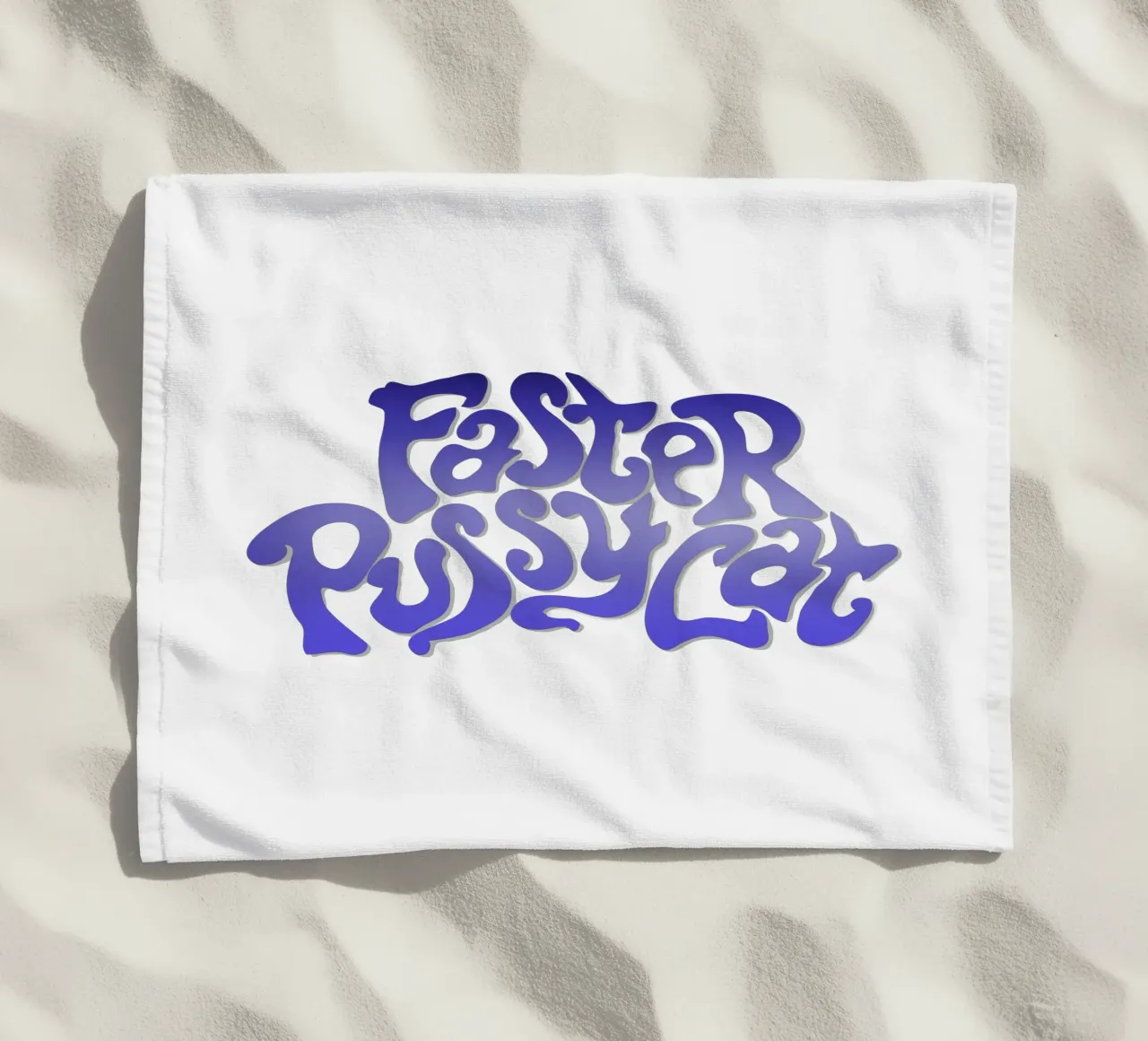 Groovy Gradient Faster Pussycat telo mare da MR.A