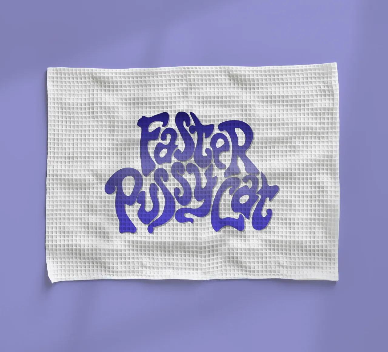 Groovy Gradient Faster Pussycat canovaccio da cucina da MR.A