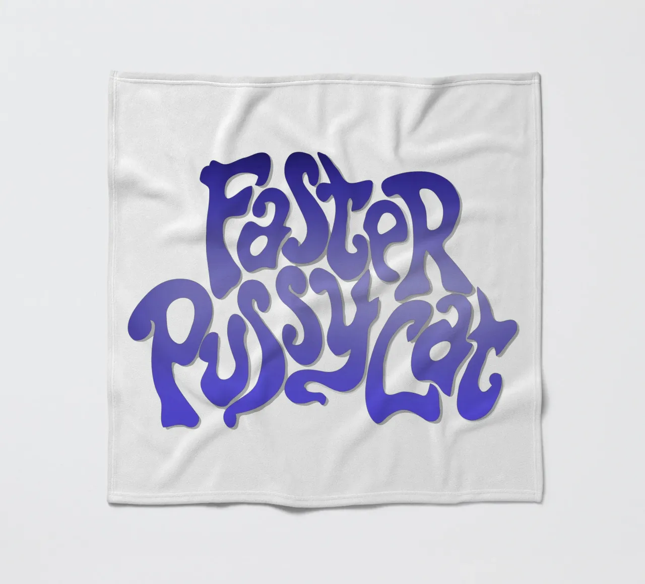 Groovy Gradient Faster Pussycat coperta in pile da MR.A