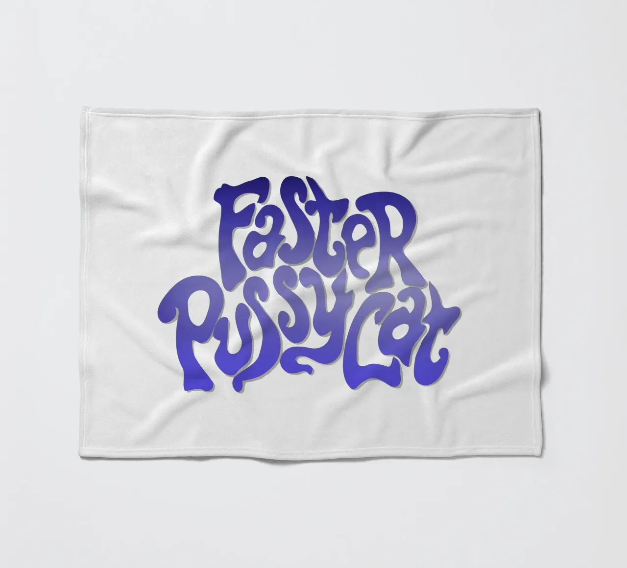 Groovy Gradient Faster Pussycat coperta in pile da MR.A