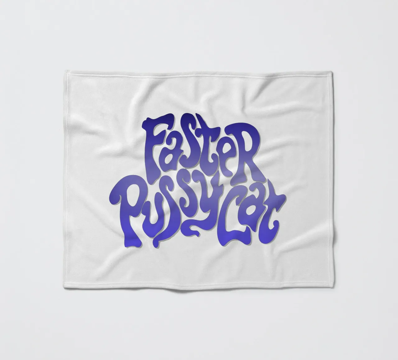 Groovy Gradient Faster Pussycat coperta in pile da MR.A