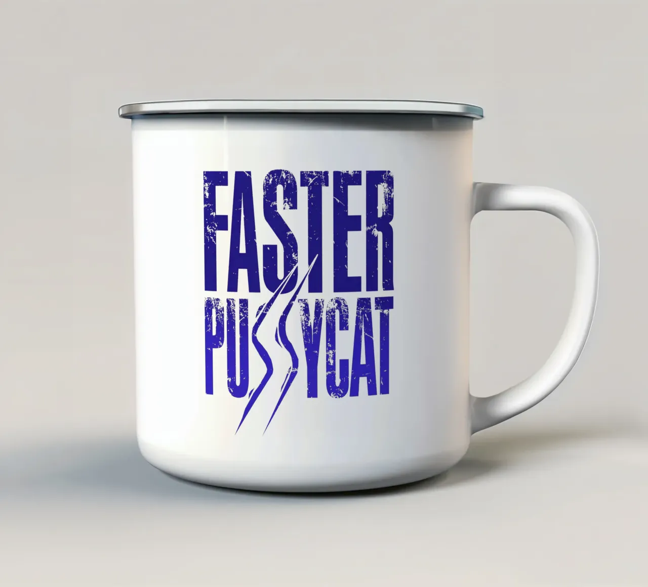 Faster Pussycat Gradient tazza in smalto da MR.A