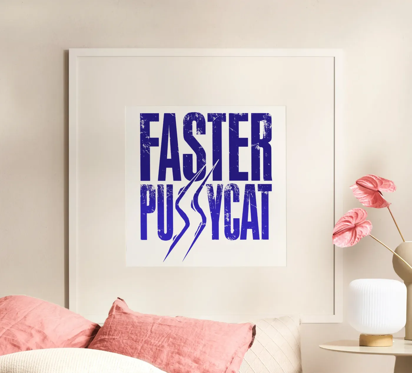 Faster Pussycat Gradient poster da MR.A