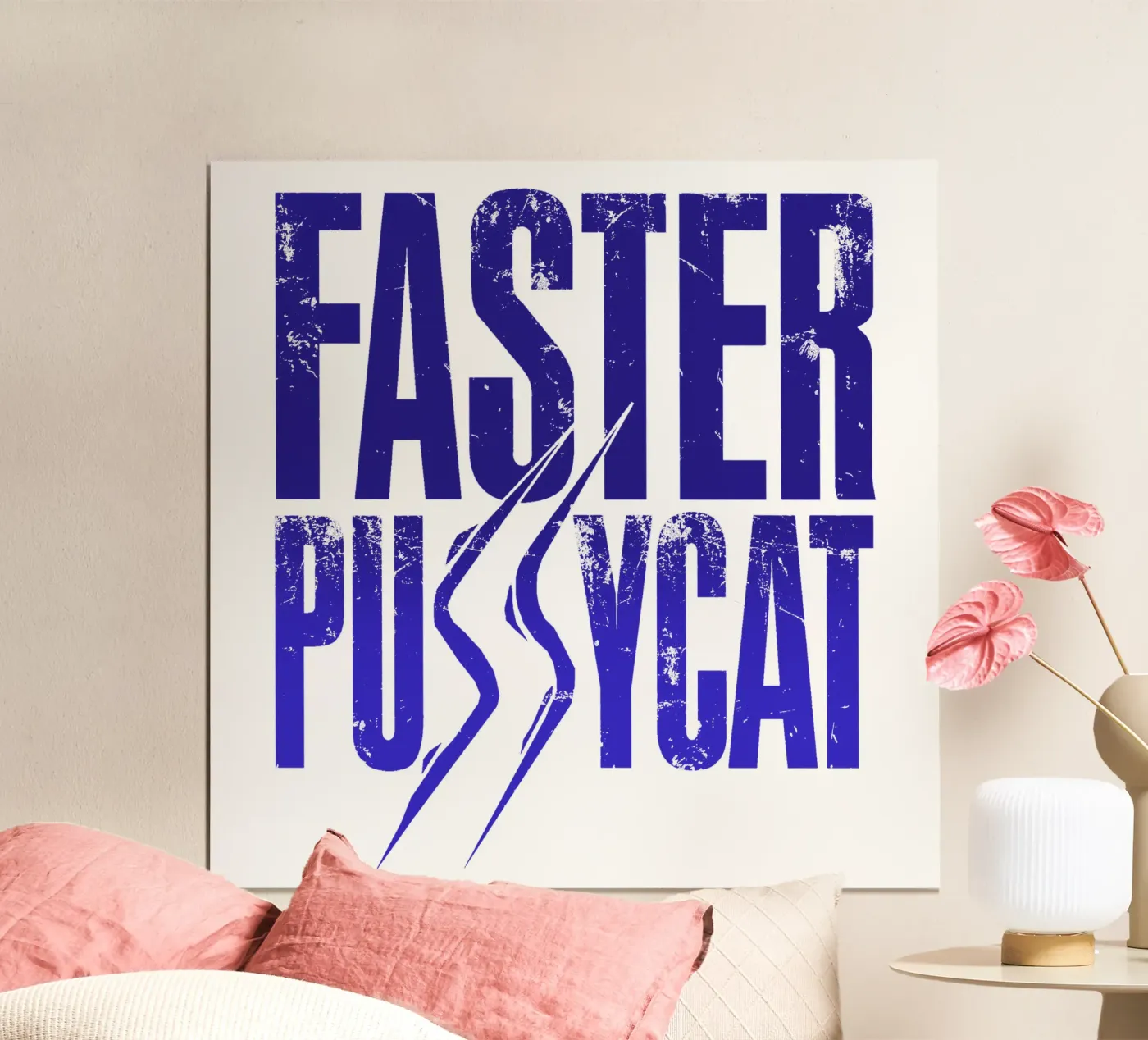 Faster Pussycat Gradient poster da MR.A