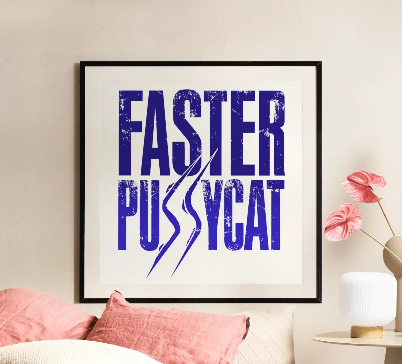 Faster Pussycat Gradient poster da MR.A
