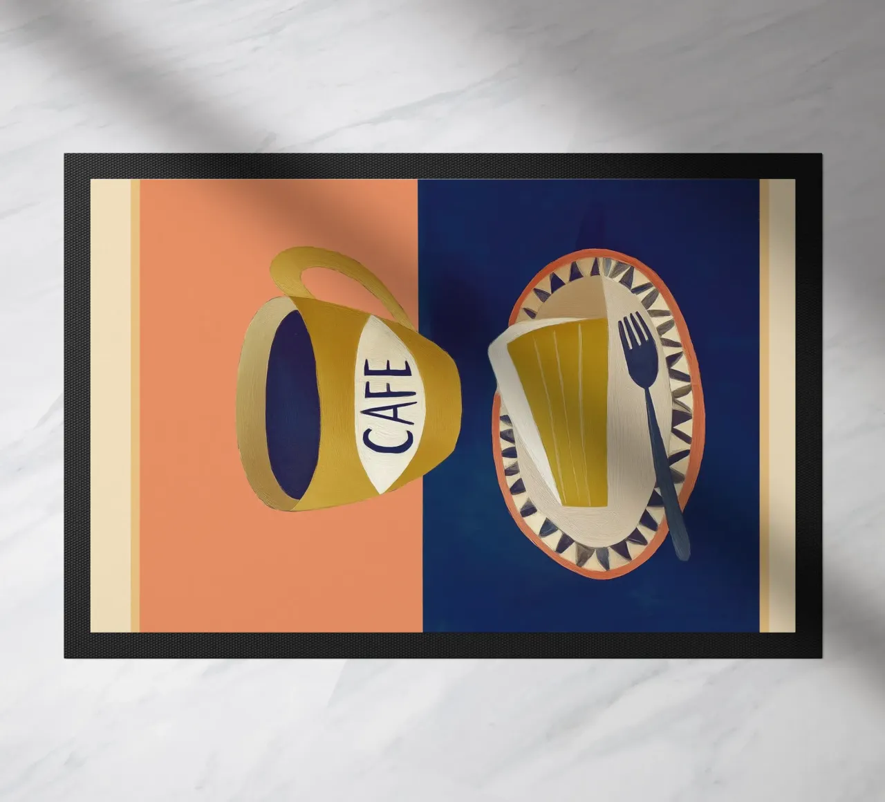 Caffè con torta zerbino da Nadjaa