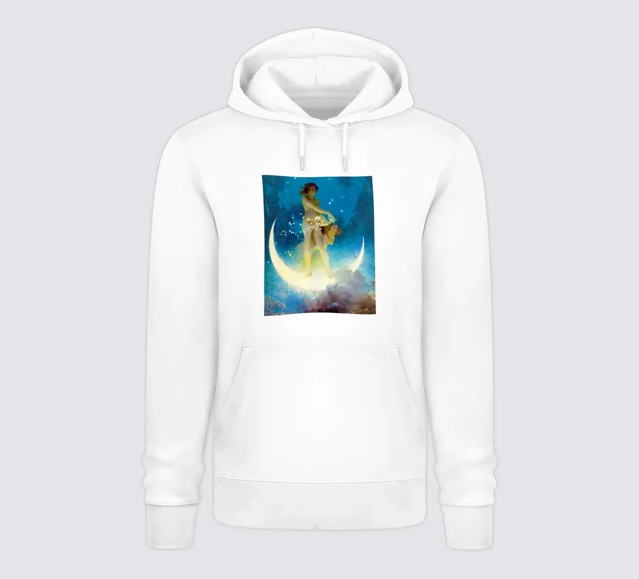 Stelle sparse di primavera di Edwin Blashfield felpa con cappuccio da Jolie Prints