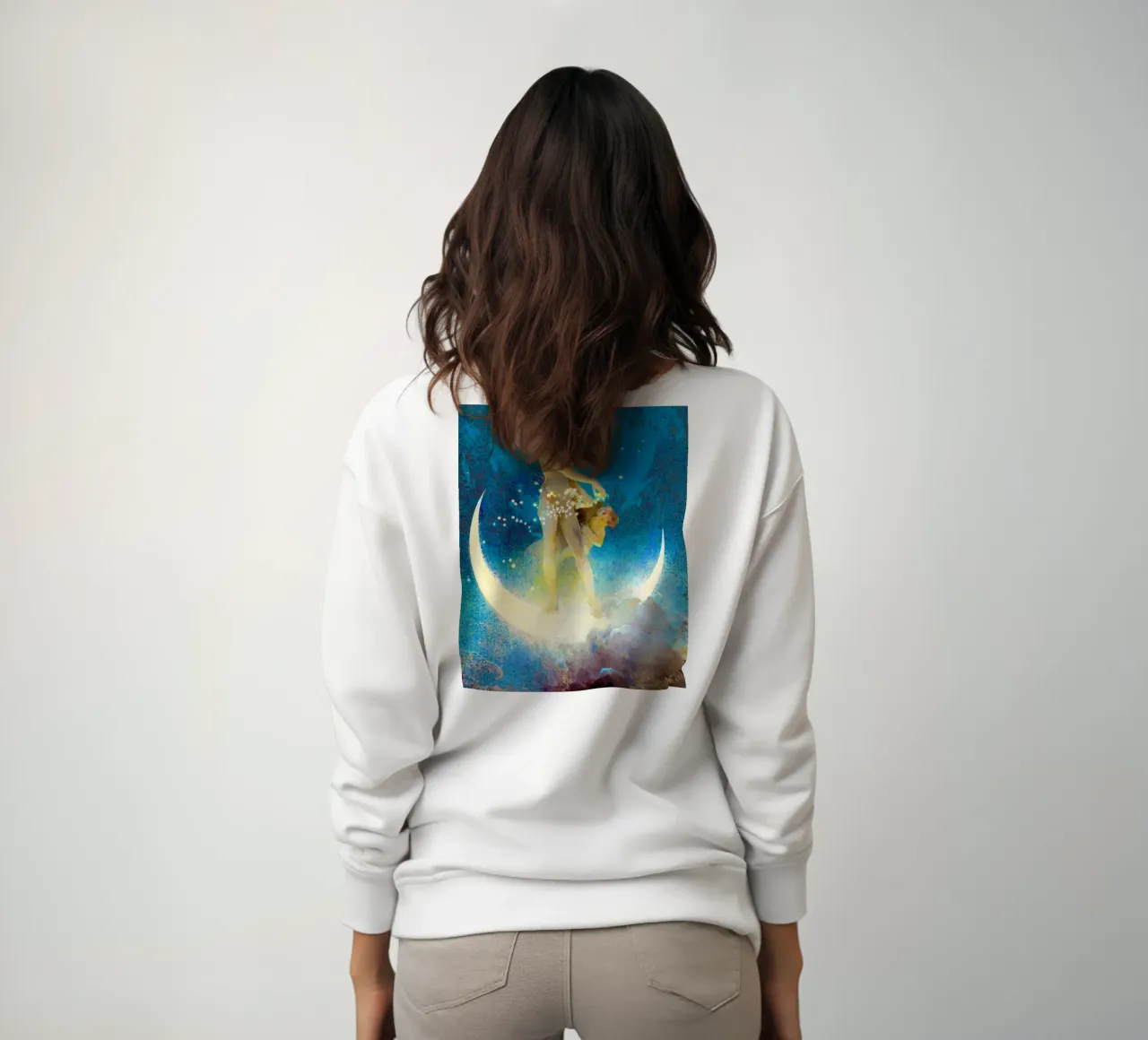 Stelle sparse di primavera di Edwin Blashfield felpa da Jolie Prints