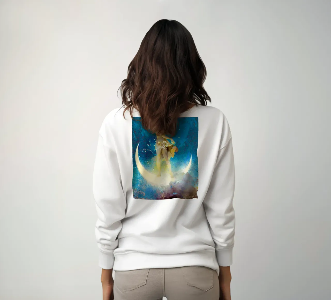 Stelle sparse di primavera di Edwin Blashfield felpa da Jolie Prints