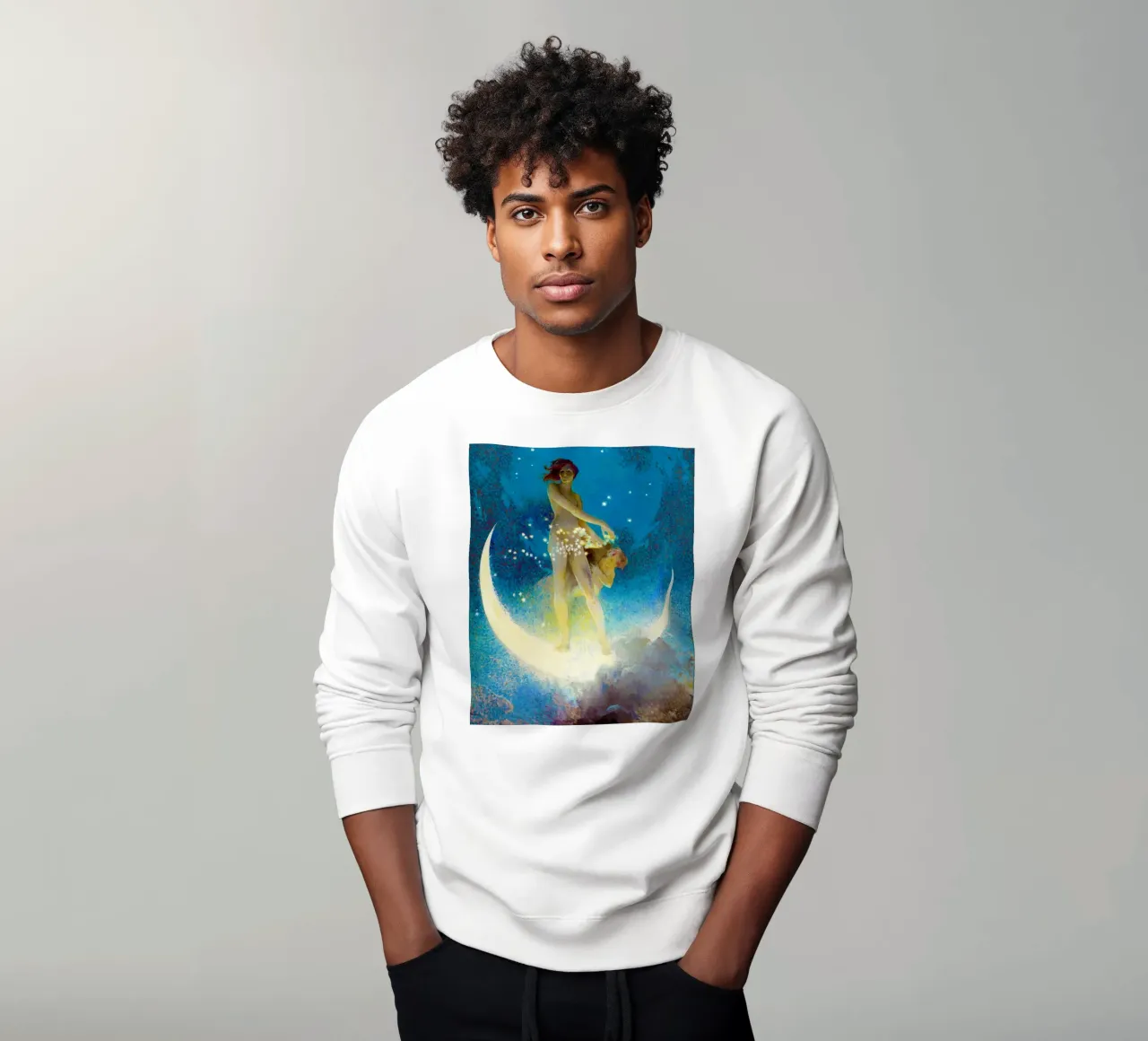 Stelle sparse di primavera di Edwin Blashfield felpa da Jolie Prints