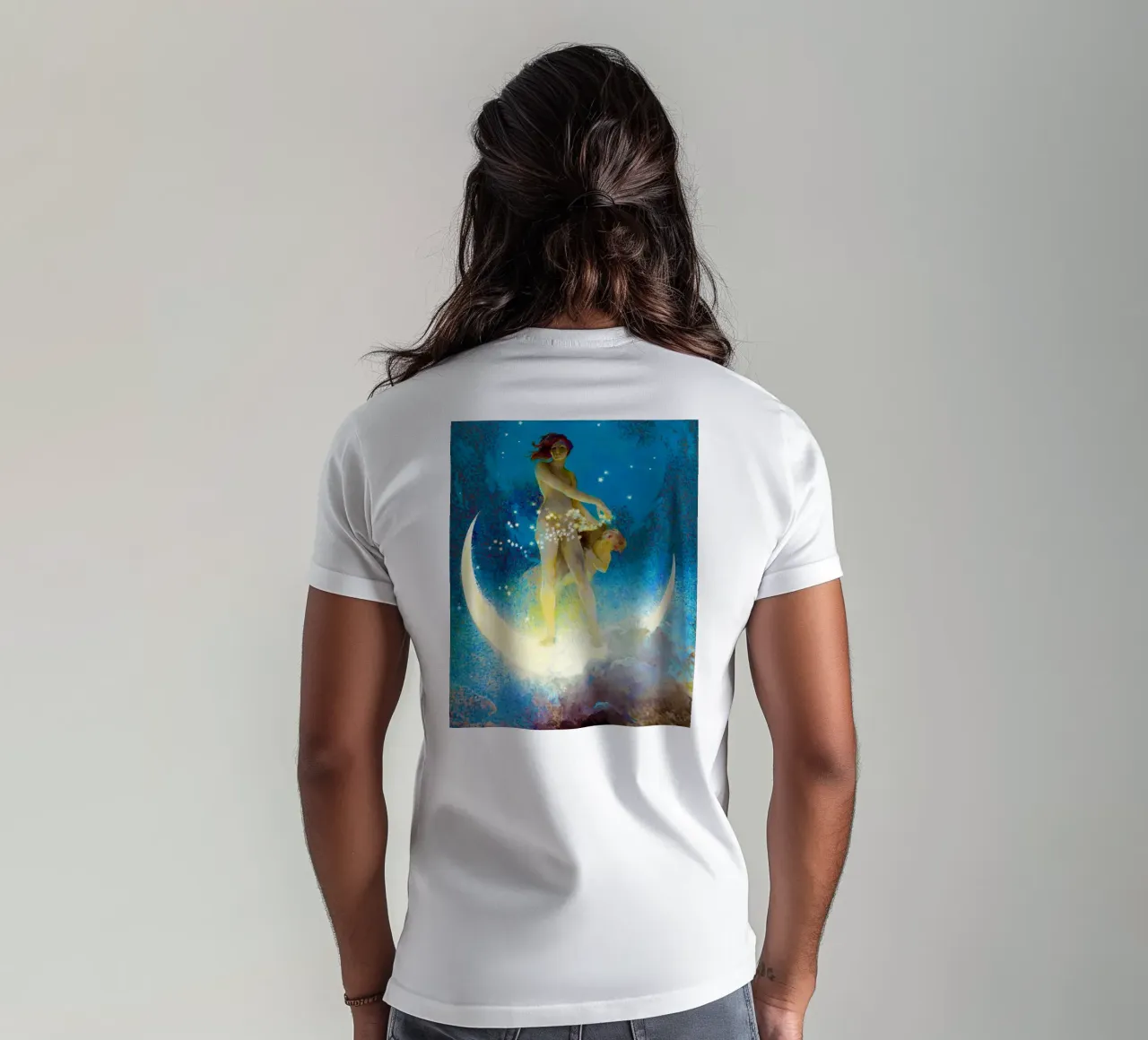 Stelle sparse di primavera di Edwin Blashfield t-shirt da Jolie Prints