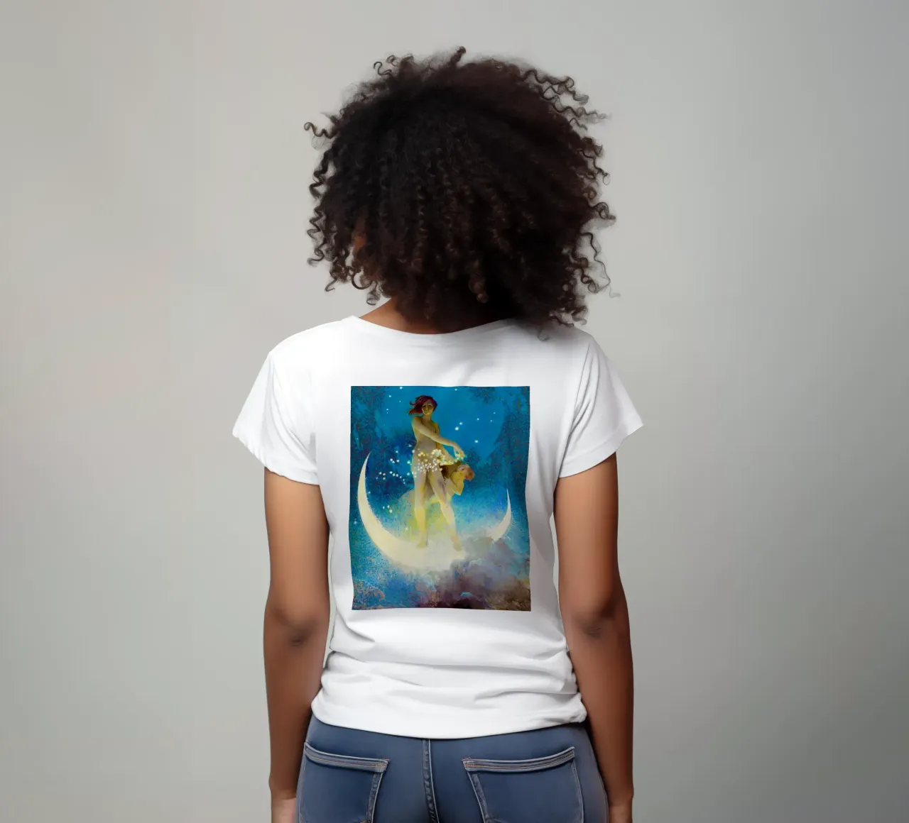 Stelle sparse di primavera di Edwin Blashfield t-shirt da Jolie Prints