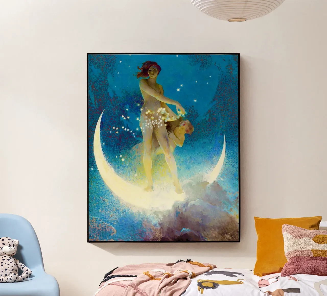 Stelle sparse di primavera di Edwin Blashfield plexiglass da Jolie Prints