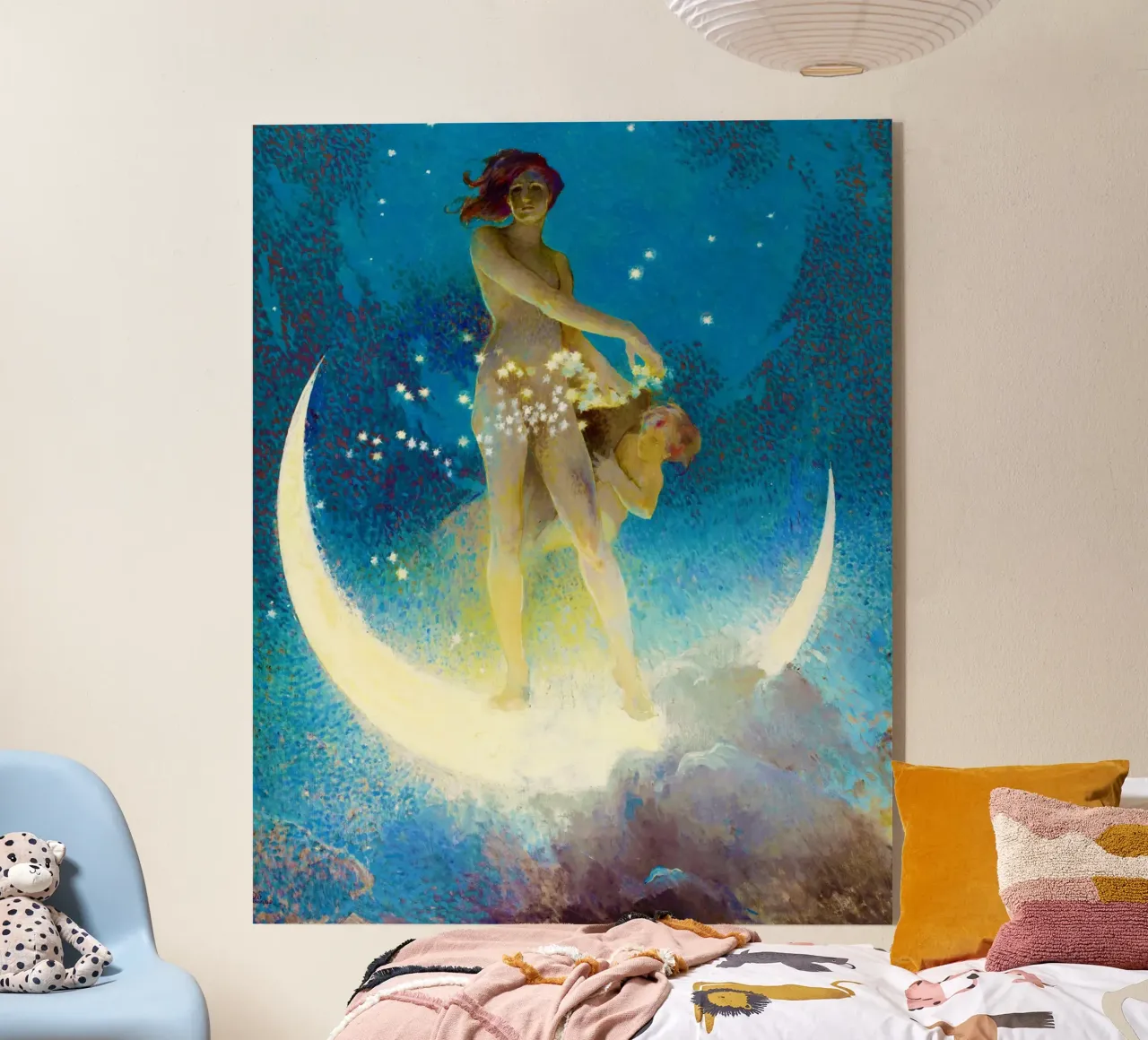 Stelle sparse di primavera di Edwin Blashfield plexiglass da Jolie Prints