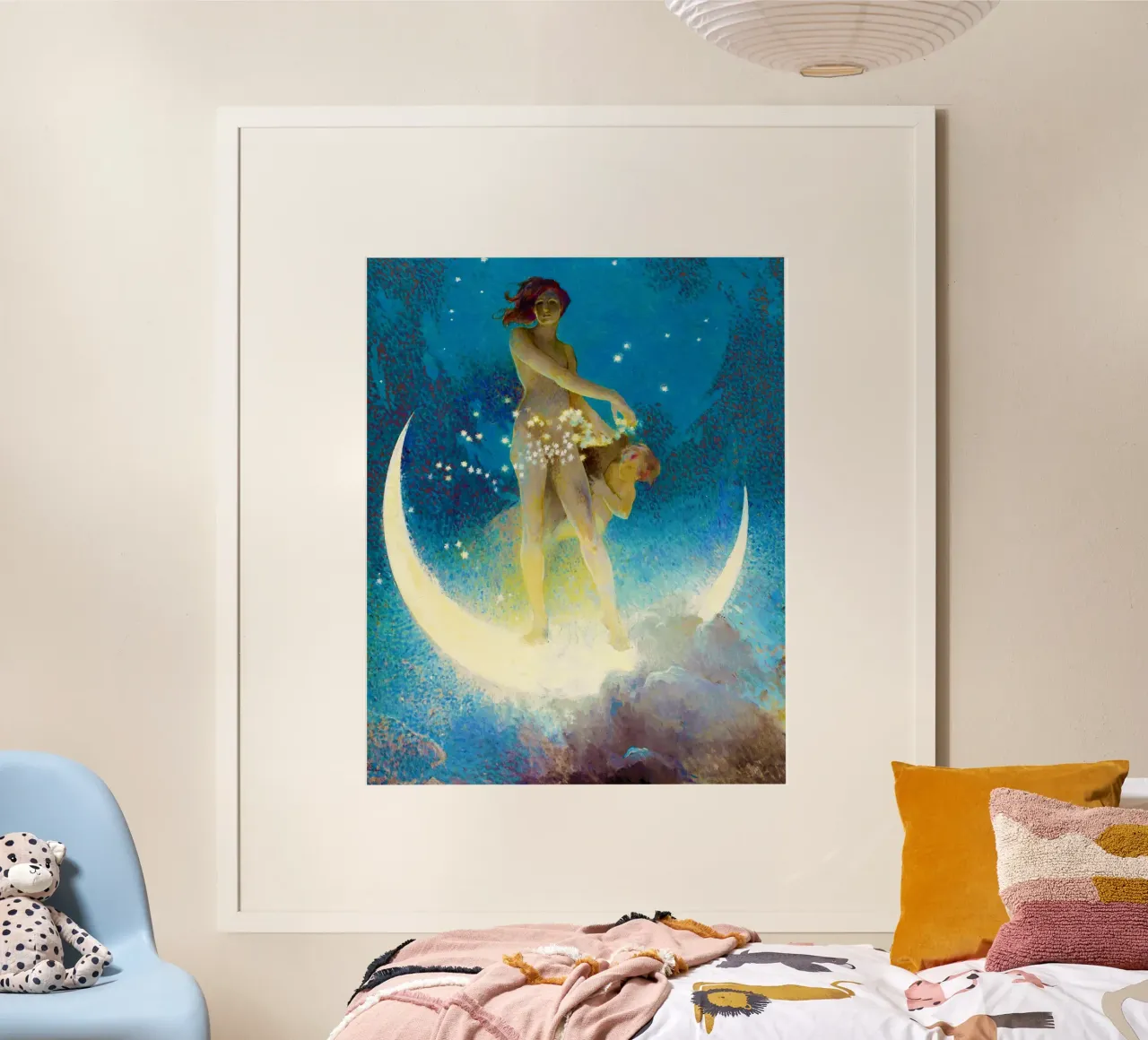 Stelle sparse di primavera di Edwin Blashfield carta hahnemühle da Jolie Prints