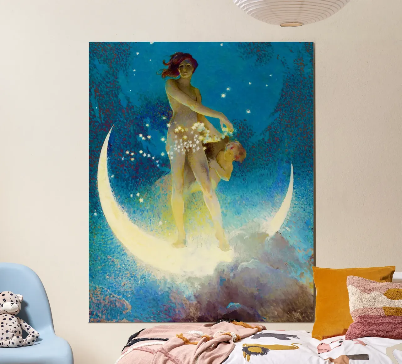 Stelle sparse di primavera di Edwin Blashfield carta hahnemühle da Jolie Prints