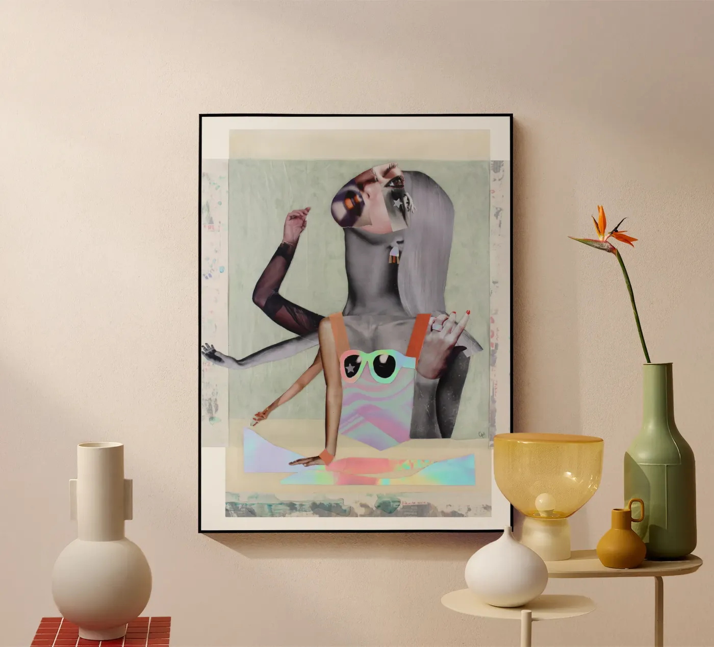 Grace 2 Acryl-Glas von Paperheartmixx