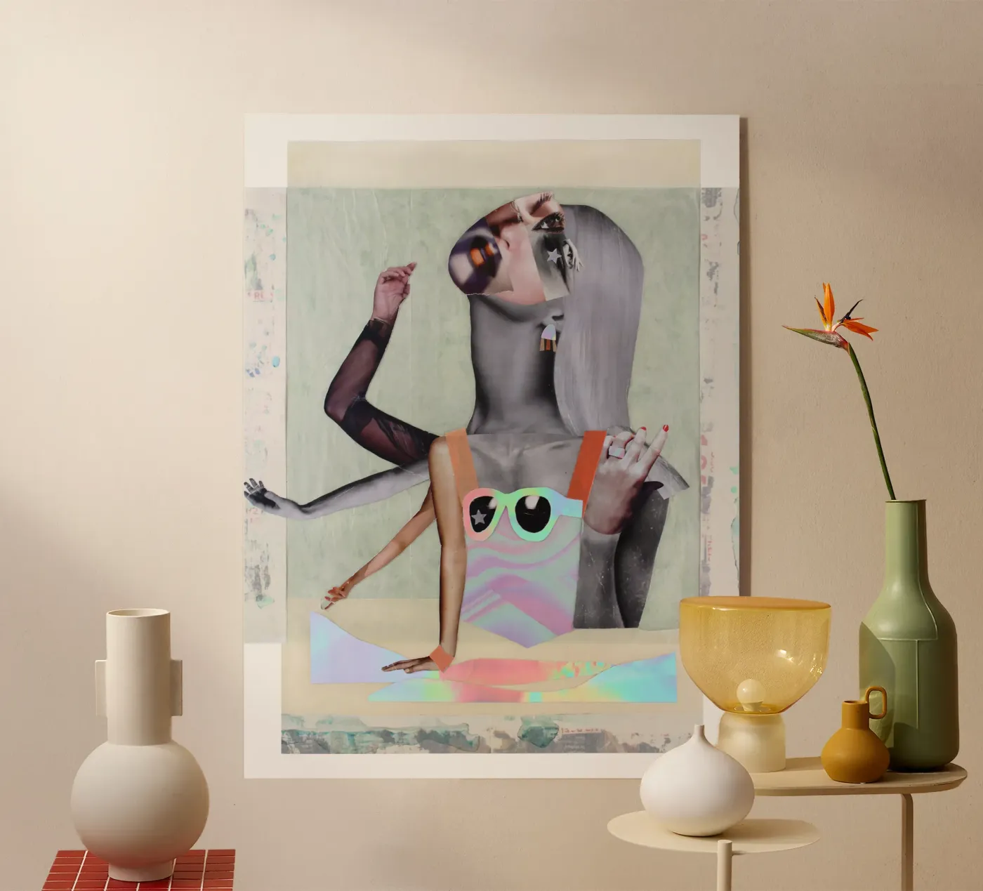 Grace 2 Acryl-Glas von Paperheartmixx