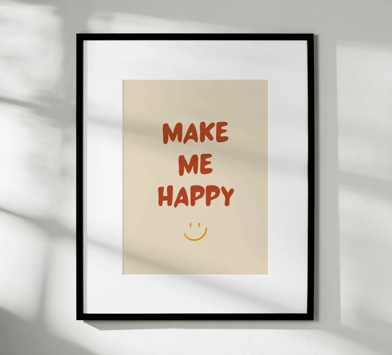 Make me Happy - Retro Colors carta hahnemühle da Imaginative Quotes