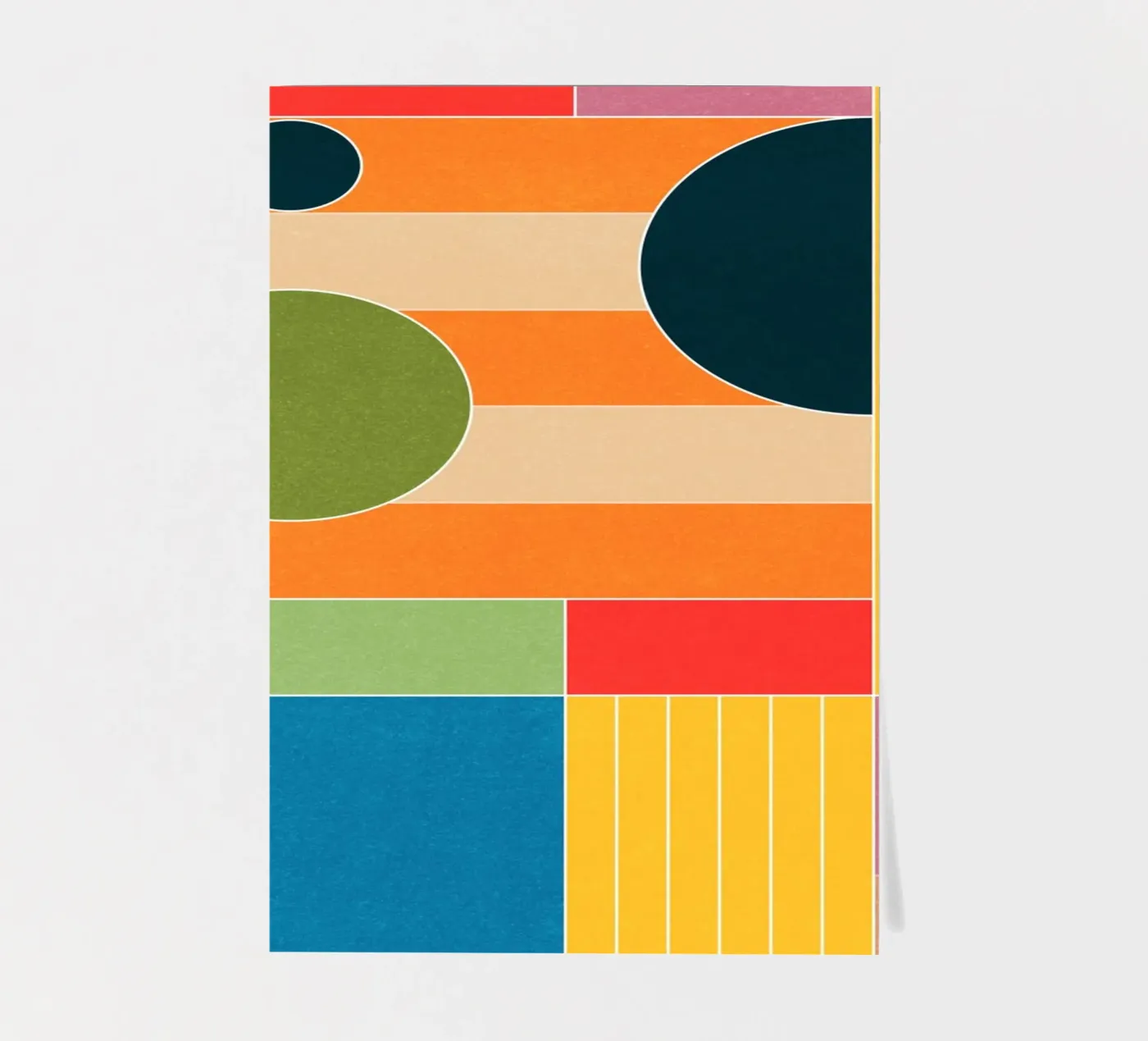 Modern Geometry sticker sheet by Gaite