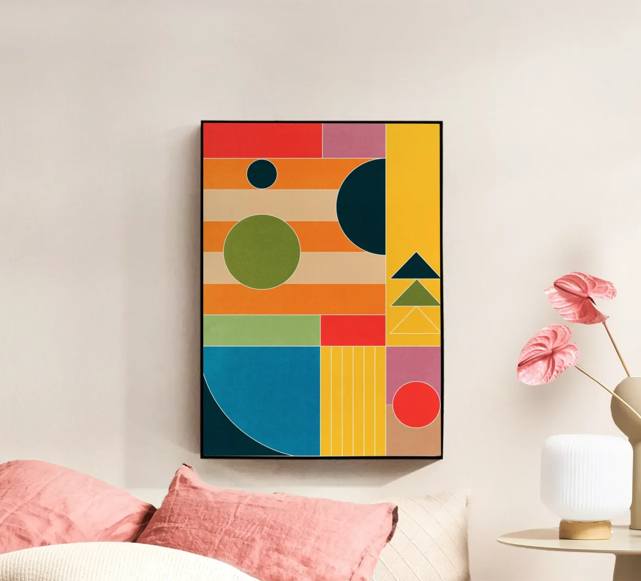 Geometria moderna plexiglass da M.A.Z.U.N.