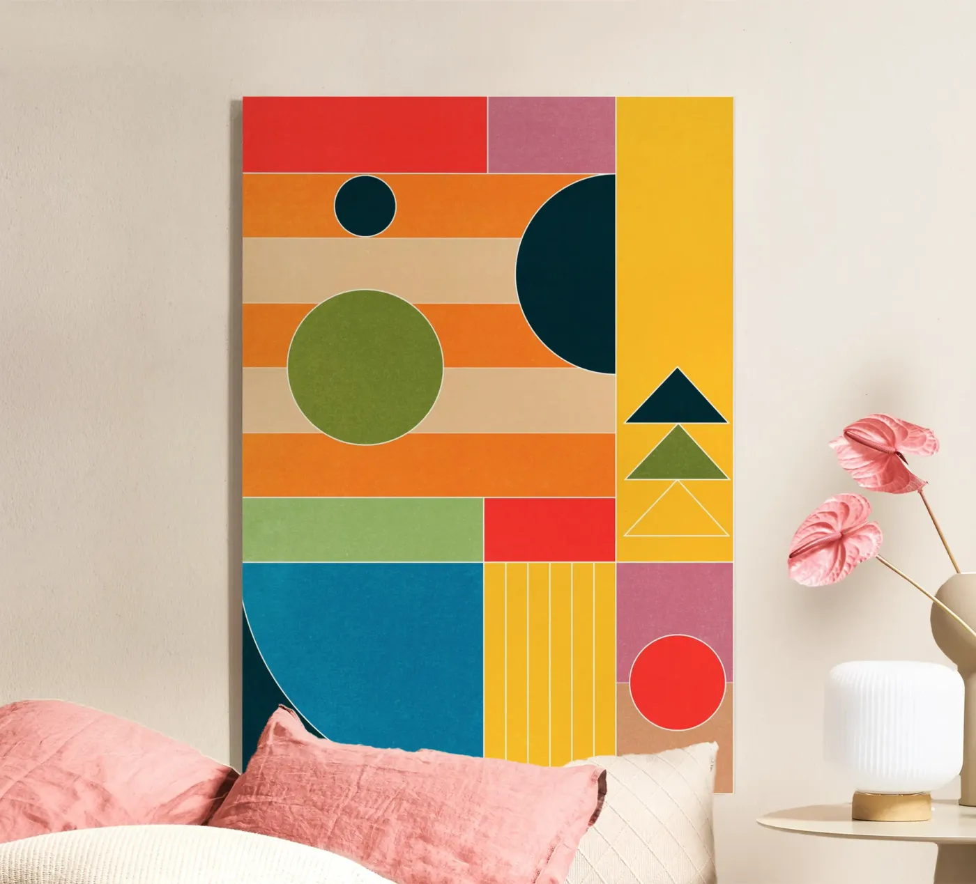 Geometria moderna plexiglass da Gaite