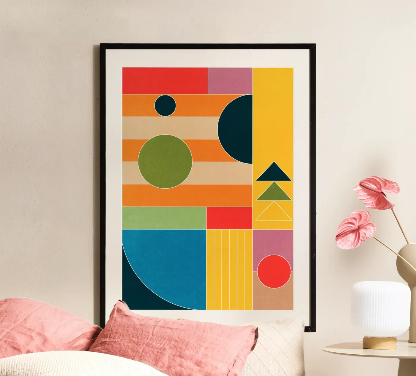 Modern Geometry poster by Gaite