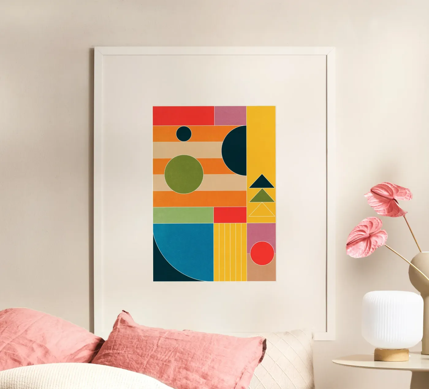 Modern Geometry poster by Gaite