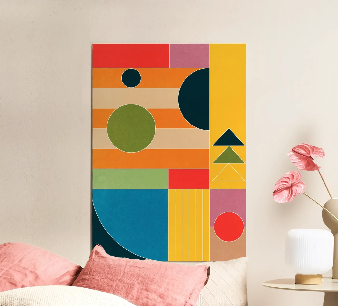 Modern Geometry poster by Gaite