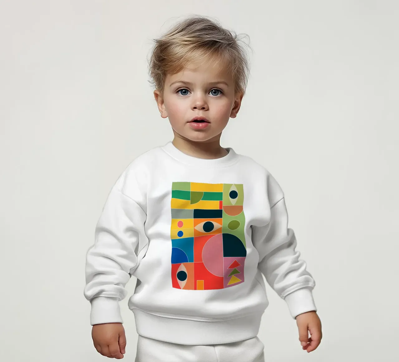 Forme di colore felpa neonato da M.A.Z.U.N.