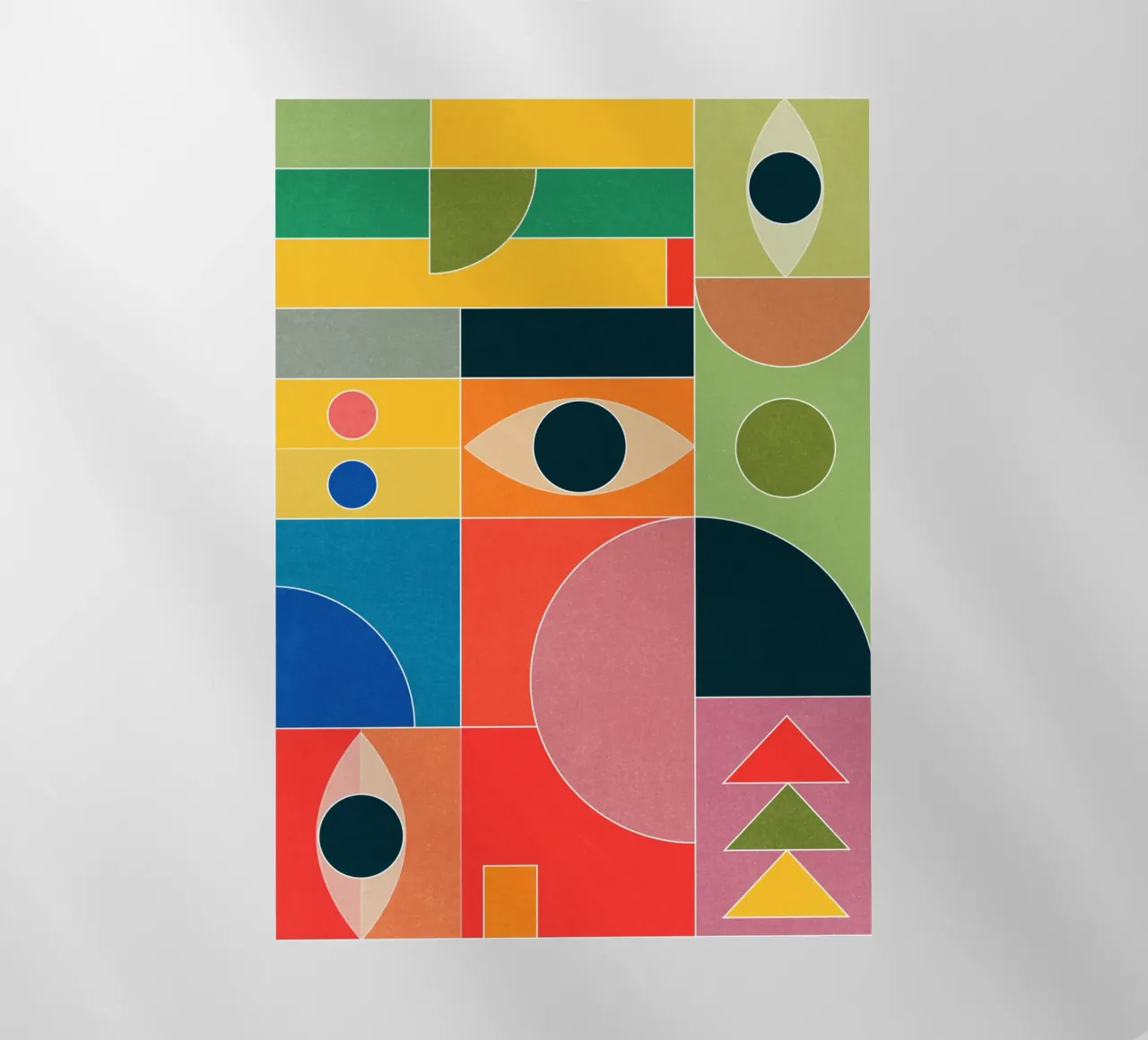 Forme di colore pellicola backlit da M.A.Z.U.N.