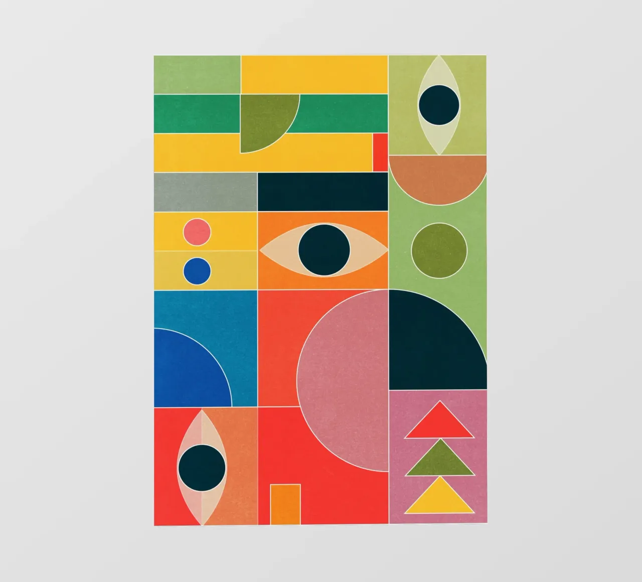 Forme di colore pellicola backlit da M.A.Z.U.N.