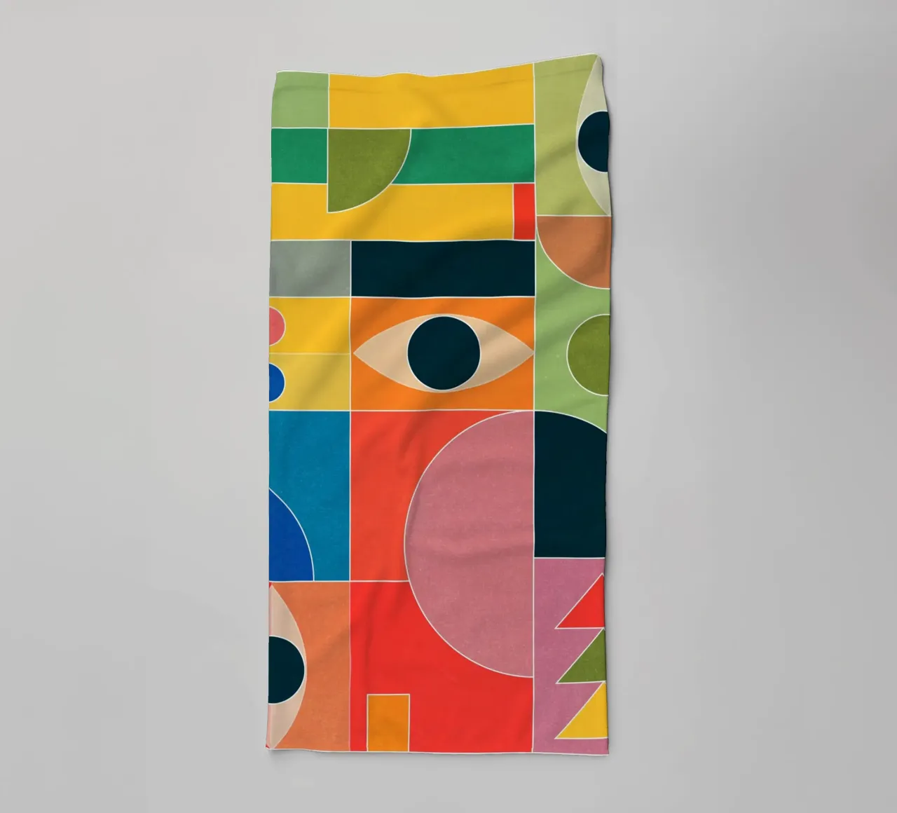 Forme di colore asciugamano da bagno da M.A.Z.U.N.