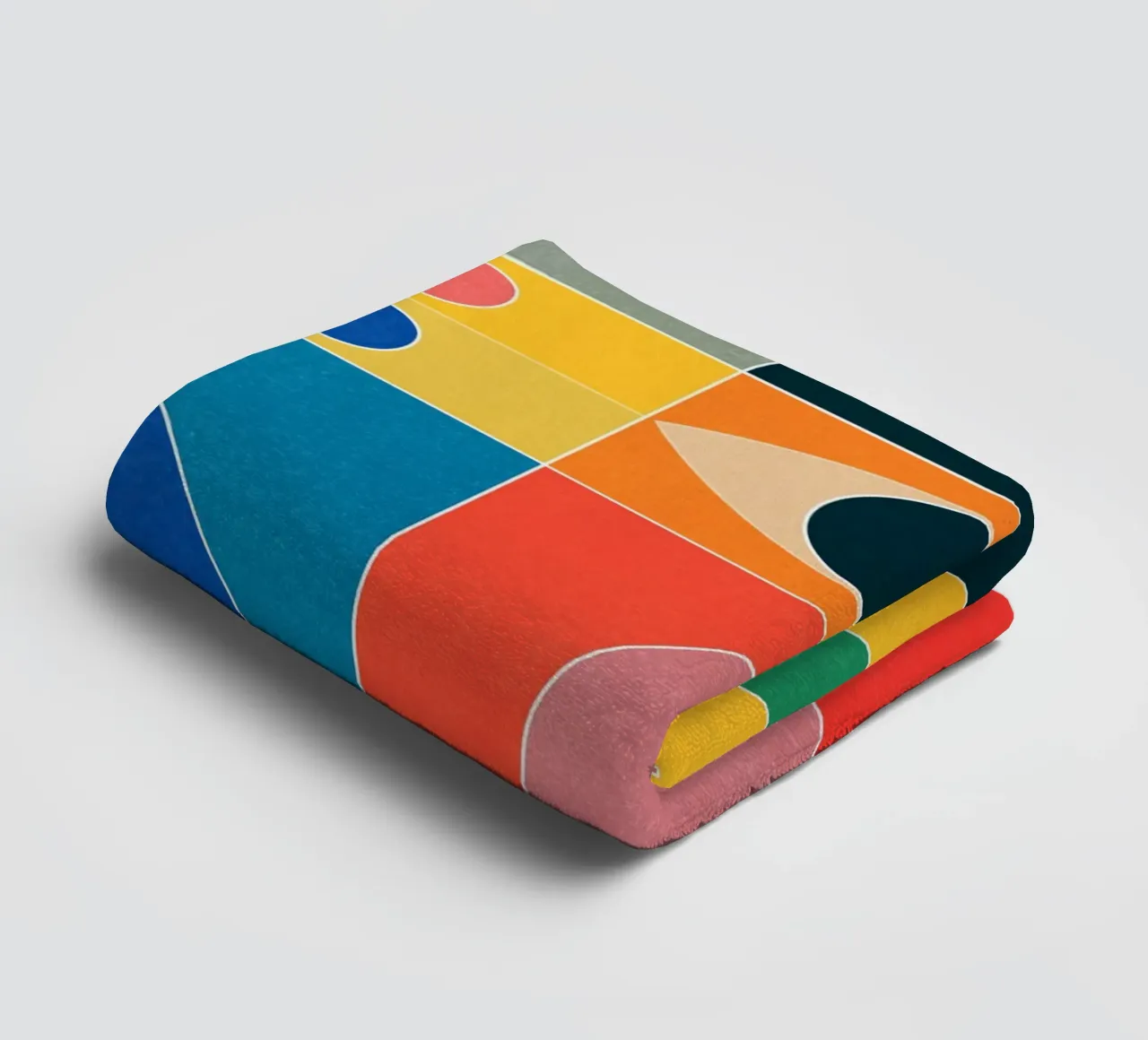 Forme di colore asciugamano da bagno da M.A.Z.U.N.