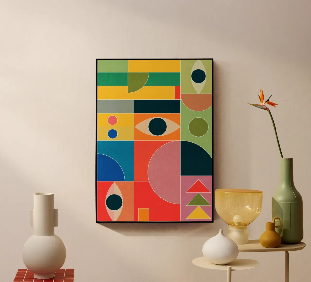 Forme di colore plexiglass da M.A.Z.U.N.