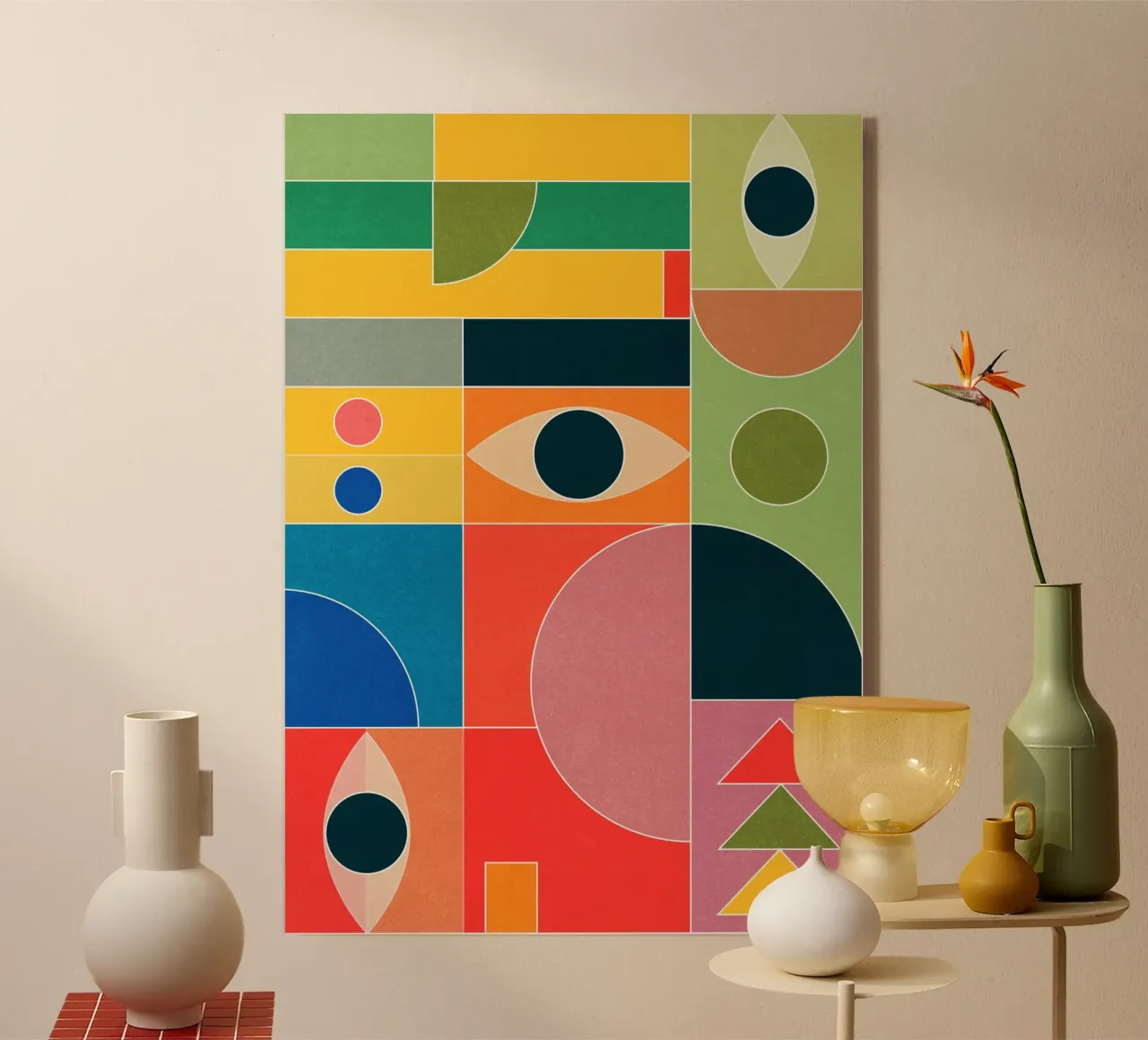 Forme di colore plexiglass da M.A.Z.U.N.