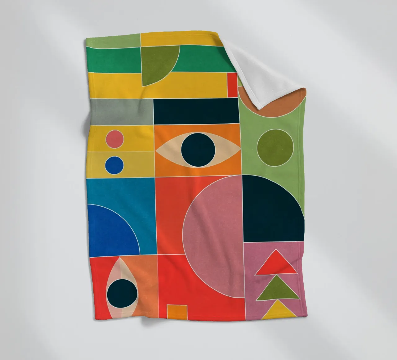 Forme di colore coperta in pile da M.A.Z.U.N.