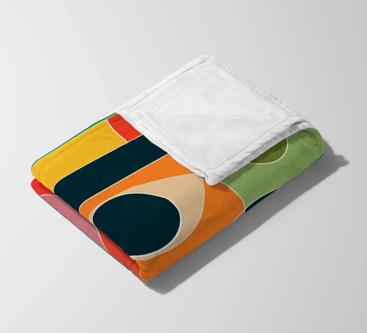 Forme di colore coperta in pile da M.A.Z.U.N.