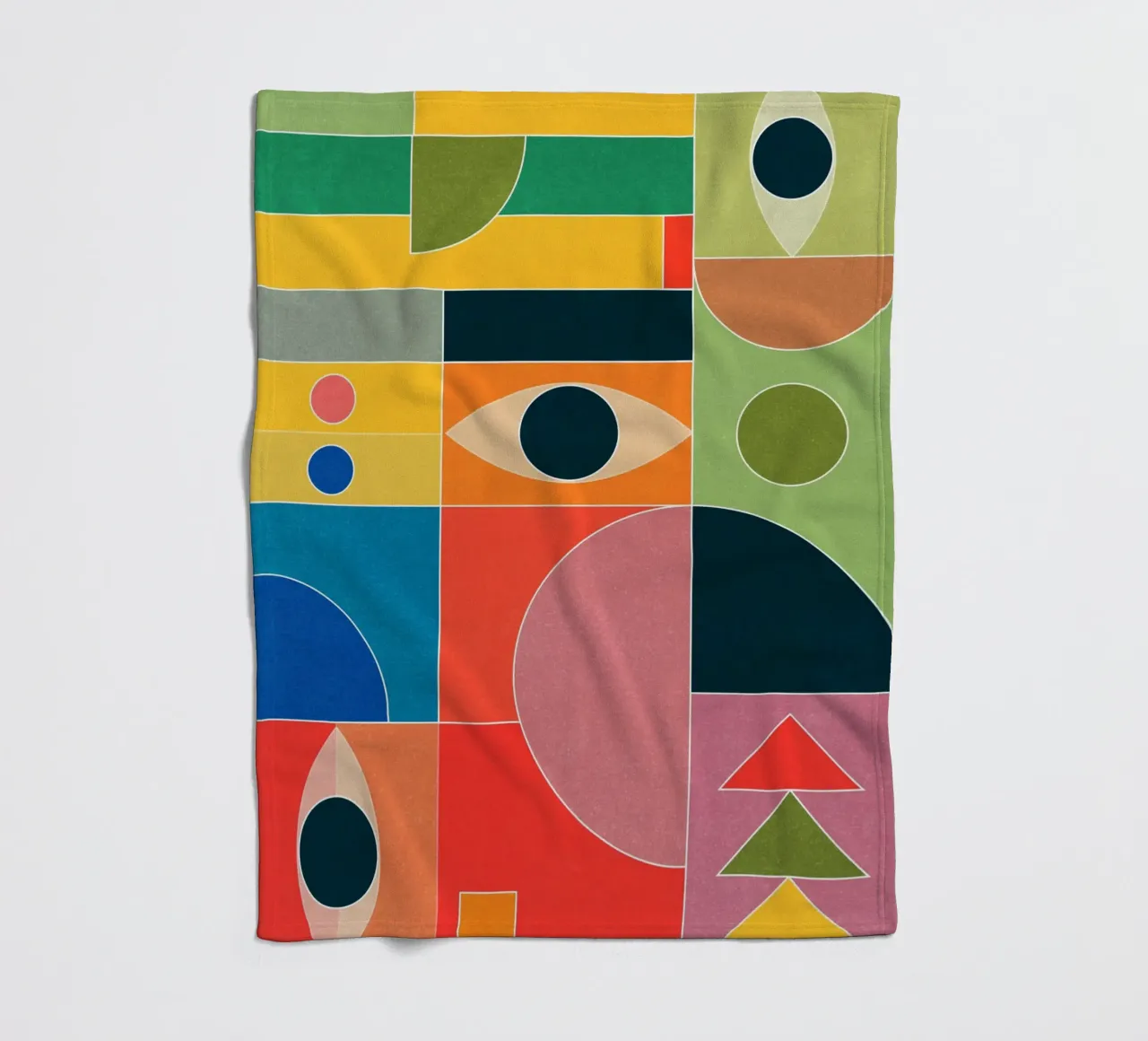 Forme di colore coperta in pile da M.A.Z.U.N.