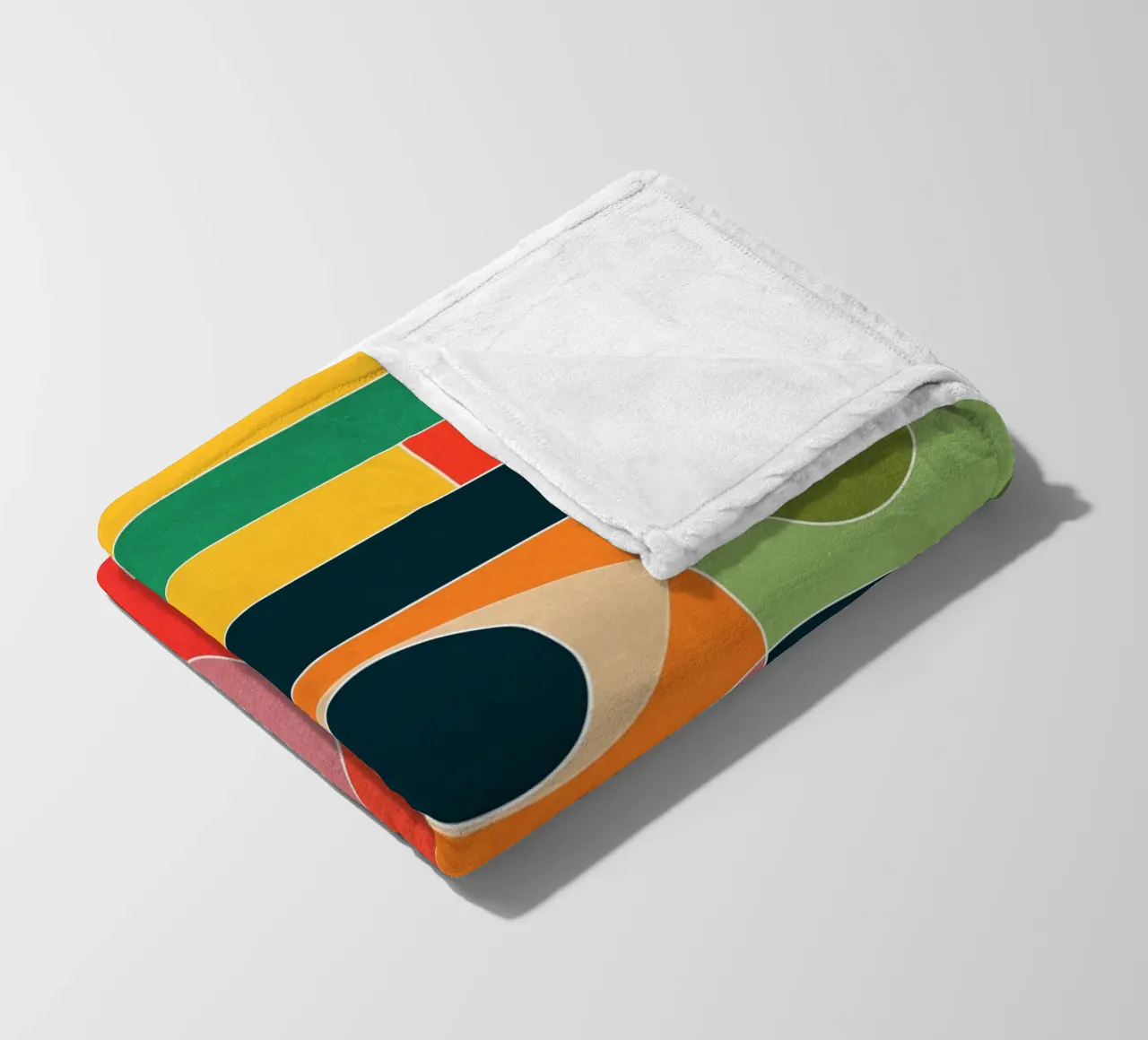 Forme di colore coperta in pile da M.A.Z.U.N.