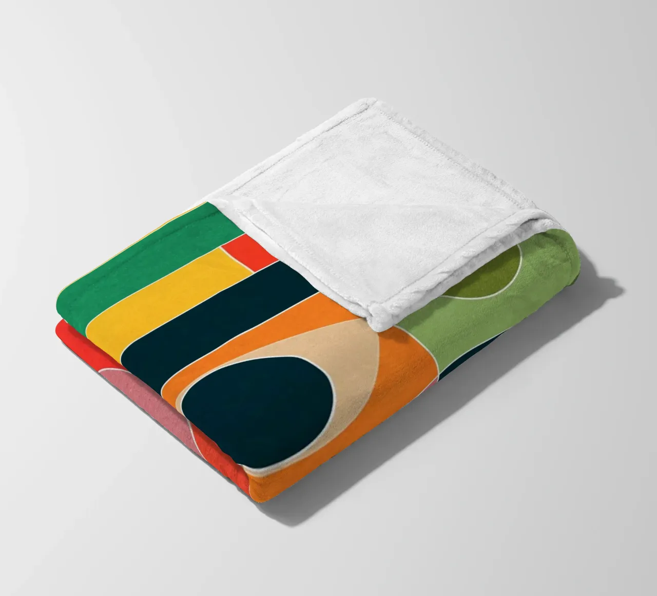 Forme di colore coperta in pile da M.A.Z.U.N.