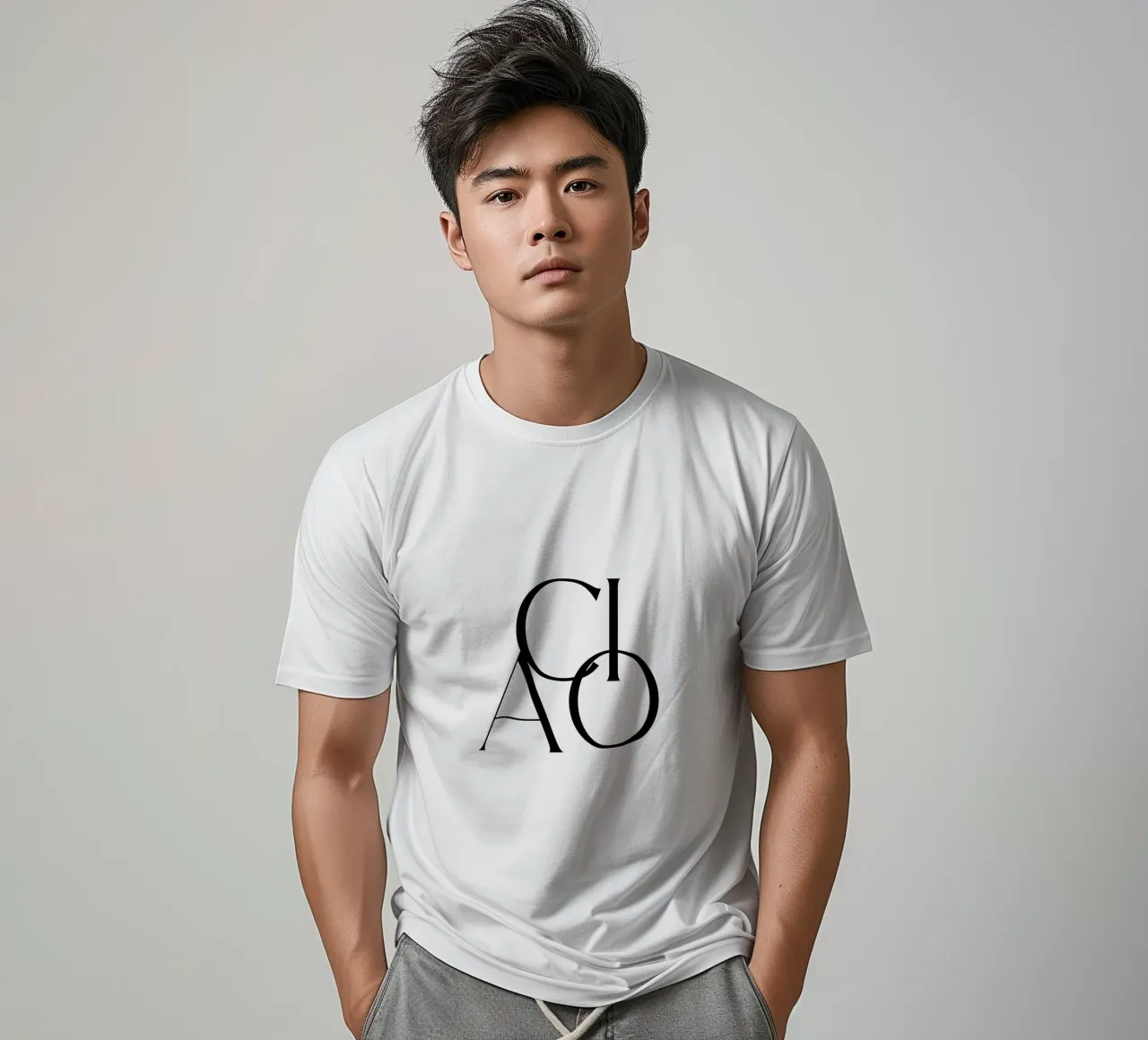 Custom Background Color - Ciao t-shirt van Imaginative Quotes