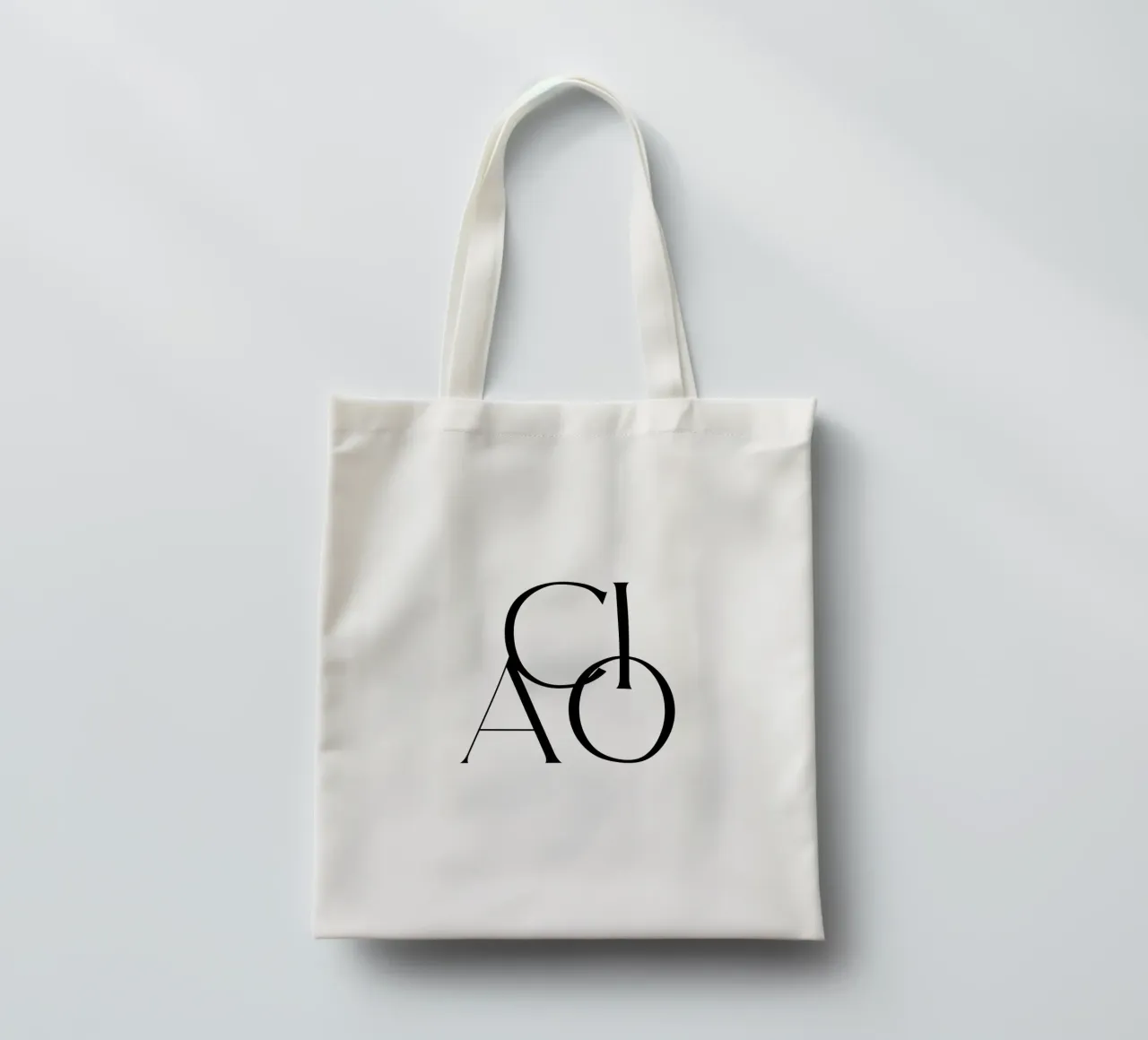 Custom Background Color - Ciao borsa in juta da Imaginative Quotes