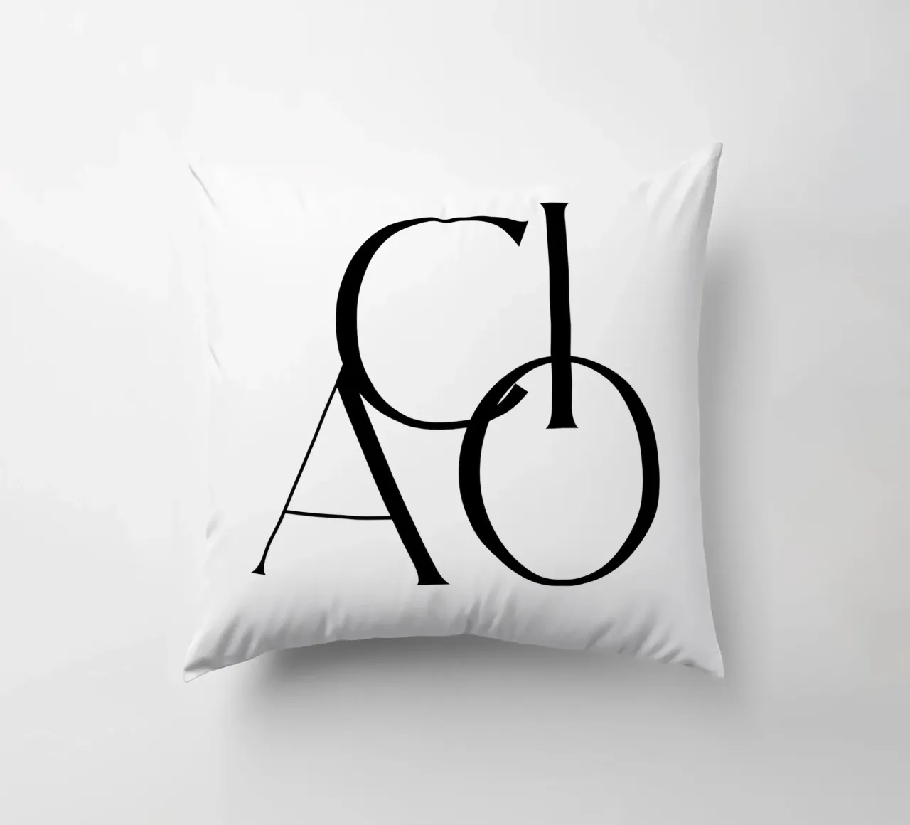 Custom Background Color - Ciao cuscino da Imaginative Quotes