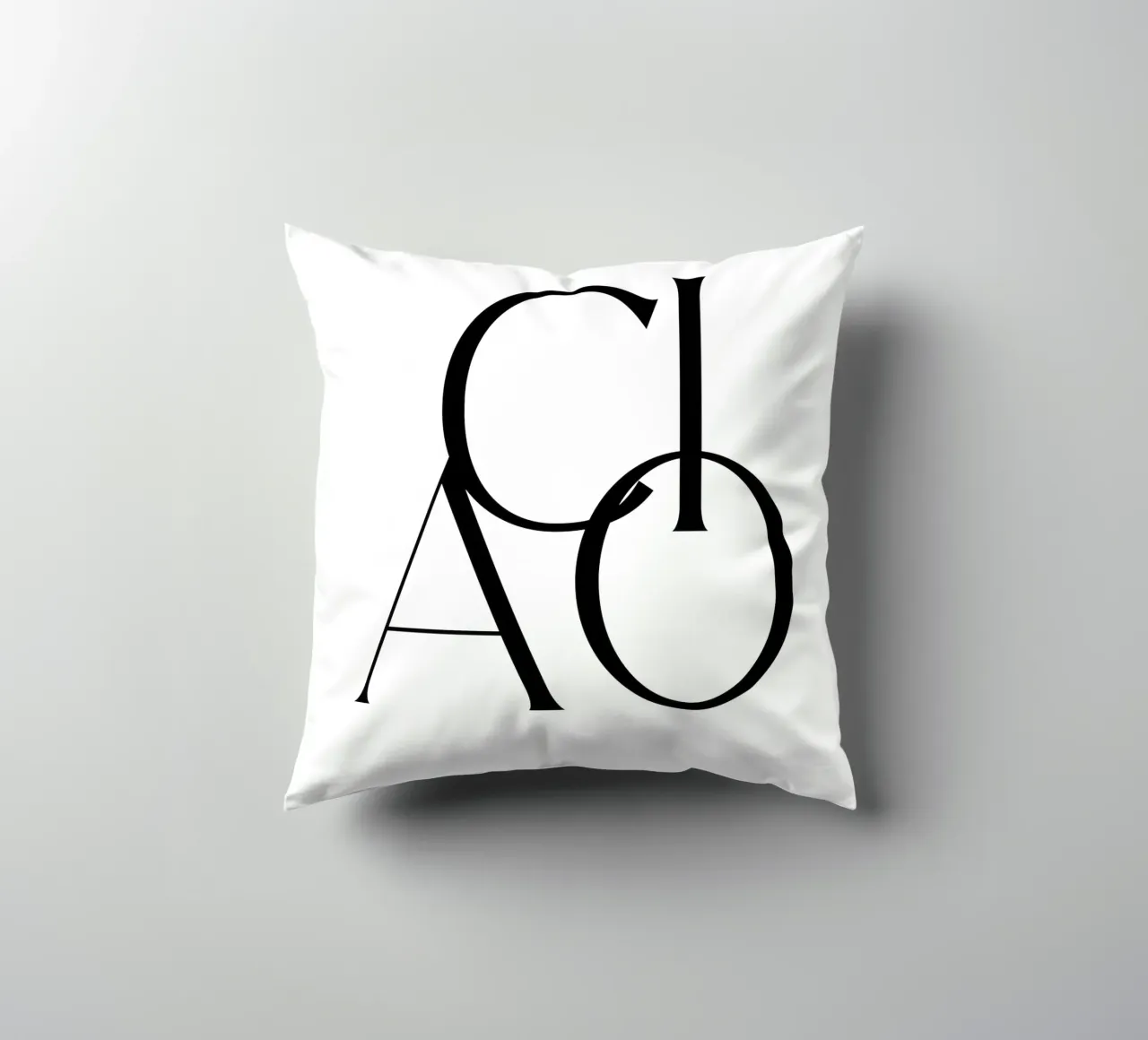 Custom Background Color - Ciao cuscino da Imaginative Quotes